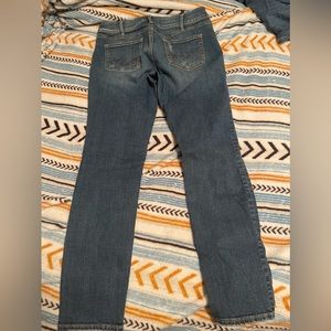 Women silver jeans